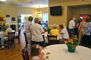 Assisted Living Dinning Area