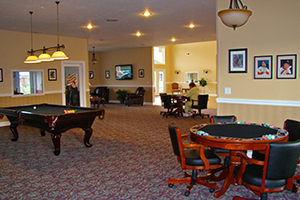Assisted Living Gaming Area