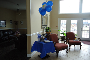 Assisted Living Facility Birthday Celebration