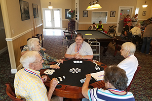 Assisted Living Entertainment At The Legends Village in Washington, IN