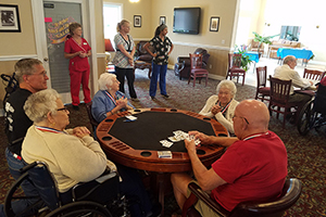 Assisted Living Entertainment At The Legends Village in Washington, IN