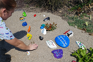 Memory Rock Garden At Southern Indiana Assisted Living Facility