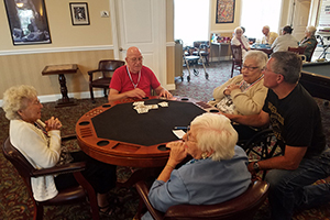 Assisted Living Entertainment At The Legends Village in Washington, IN