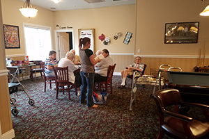 Assisted Living Entertainment At The Legends Village in Washington, IN