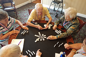 Assisted Living Entertainment At The Legends Village in Washington, IN