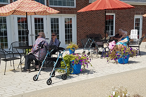 Memory Rock Garden At Southern Indiana Assisted Living Facility