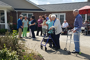 Memory Rock Garden At Southern Indiana Assisted Living Facility