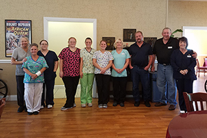 Memory Rock Garden At Southern Indiana Assisted Living Facility