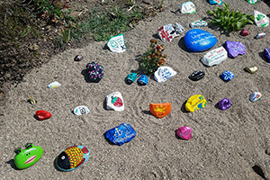 Memory Rock Garden At Southern Indiana Assisted Living Facility