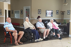 Memory Rock Garden At Southern Indiana Assisted Living Facility