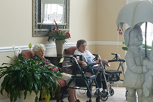 Memory Rock Garden At Southern Indiana Assisted Living Facility