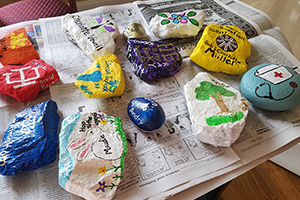 Memory Rock Garden At Southern Indiana Assisted Living Facility